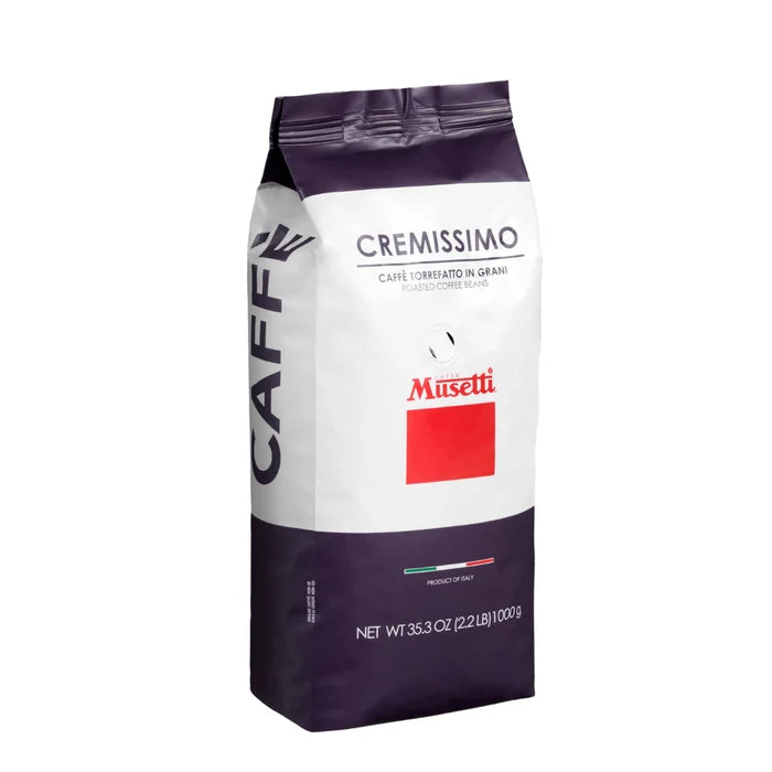 Café en grains Musetti, 1kg - Mélange Cremissimo