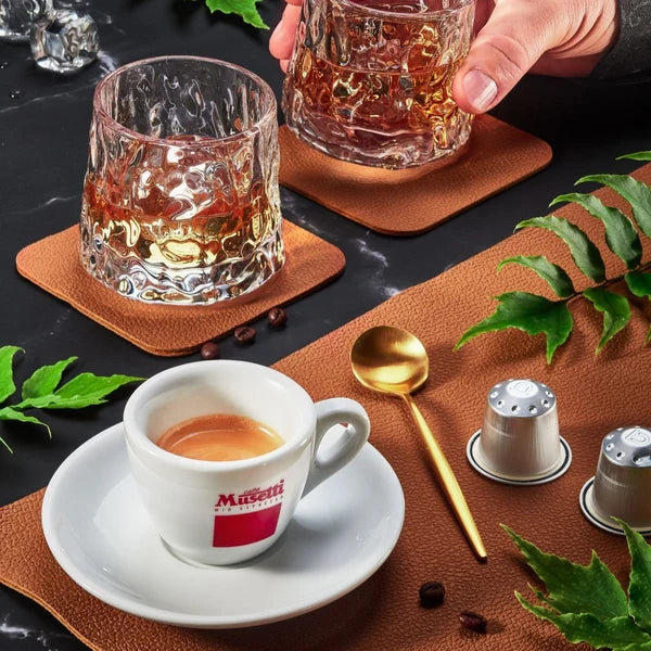 Capsules de café en aluminium compatibles Nespresso* Musetti - Mélange Intenso